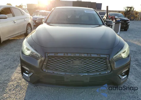 2020 Infiniti Q50 3.0T Luxe z USA, uszkodzony, nr VIN JN1EV7AP9LM203450